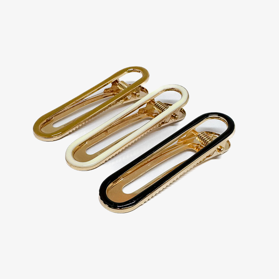 Kit Presilhas de Cabelo Oval