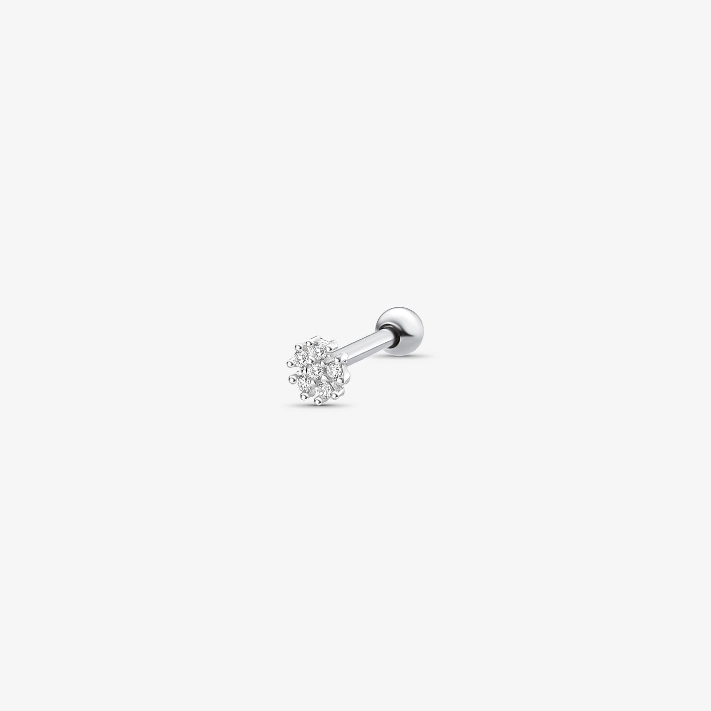 Piercing Aço Helix Florzinha
