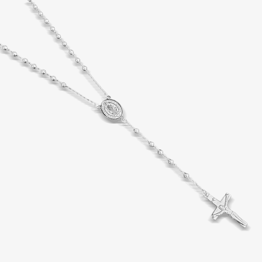 Colar Aço Masculino Escapulario