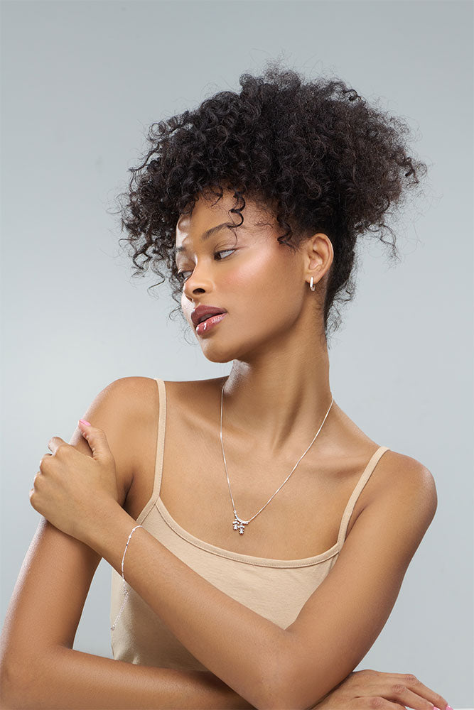 Pulseira Chapa Redonda Folheado a Prata