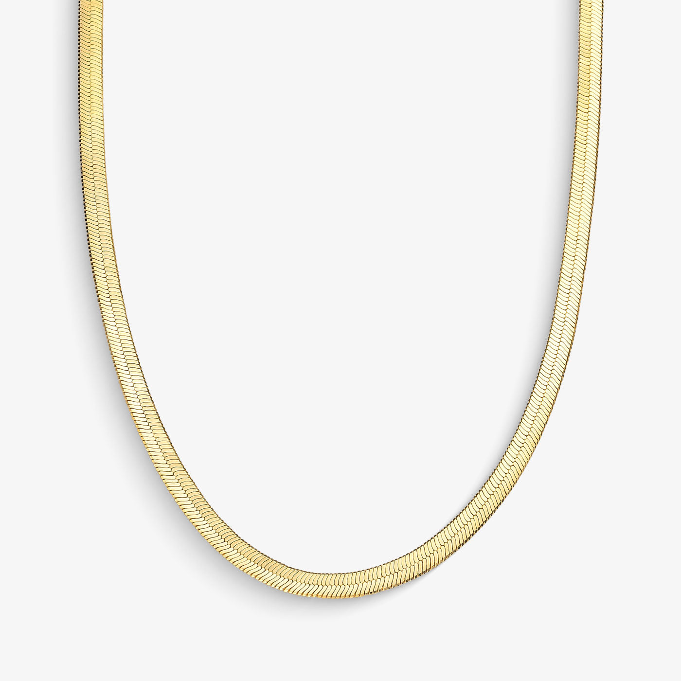 Choker Malha Italiana Folheado a Ouro18k