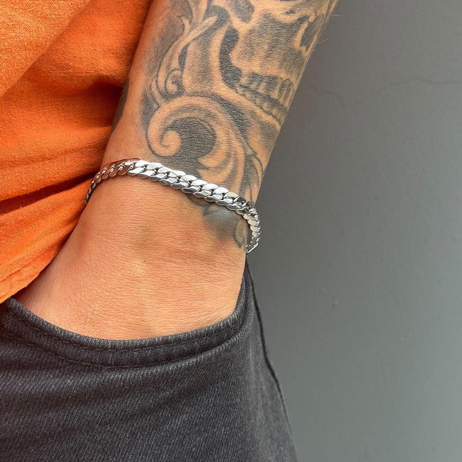 Pulseira Masculina Street Aço