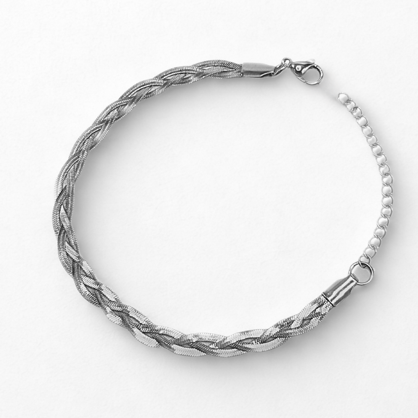 Pulseira Aço Entrelaçado