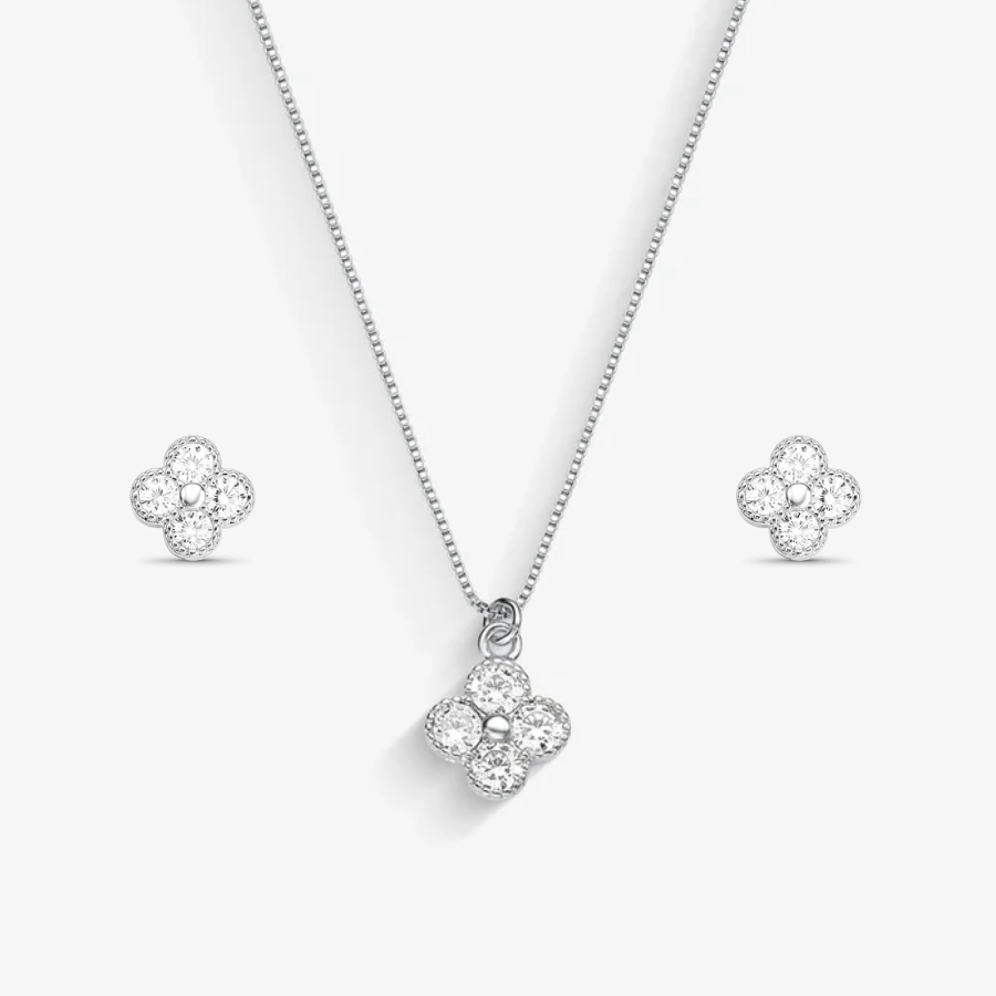 Conjunto Trevo de Cristal