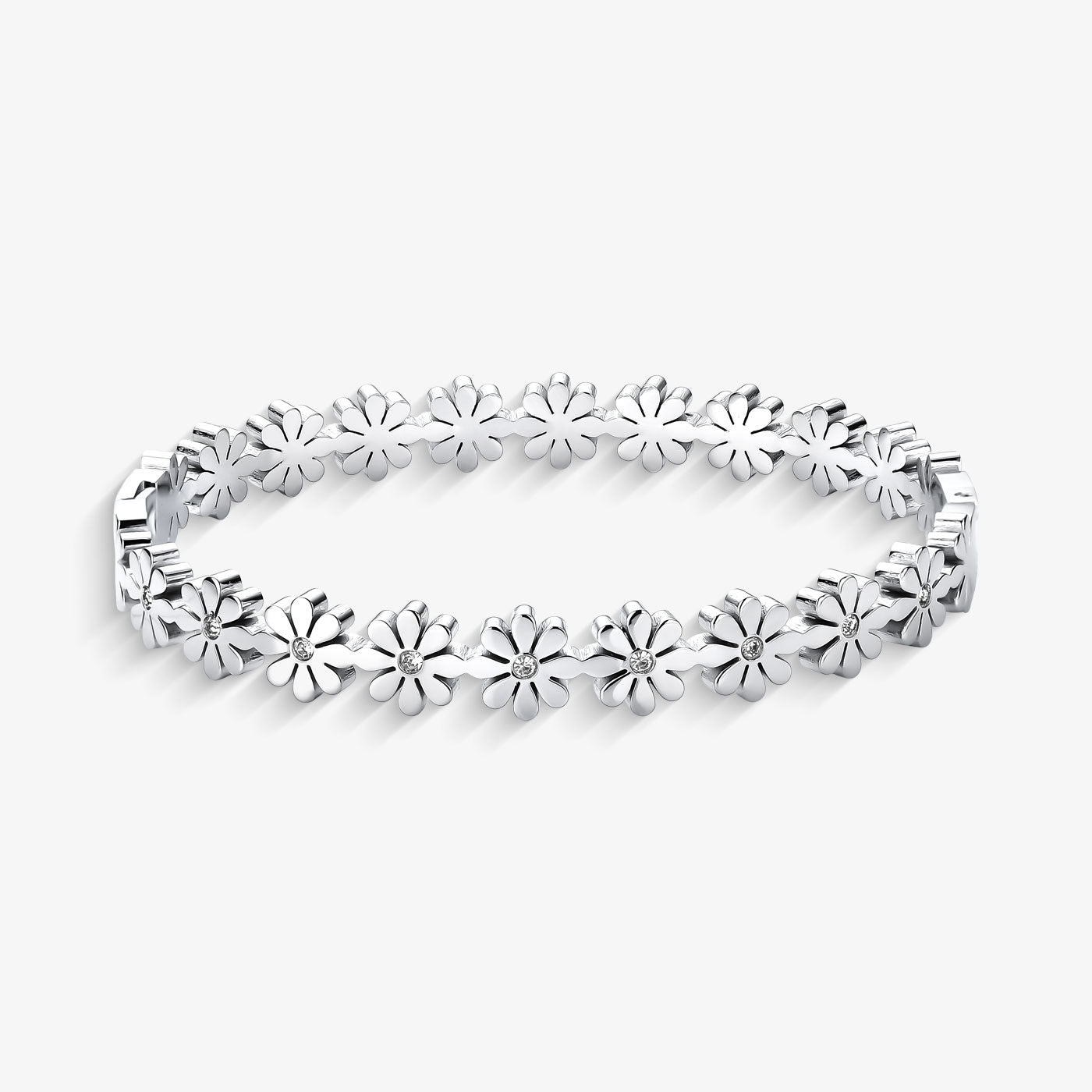 Bracelete Margarida em Aço