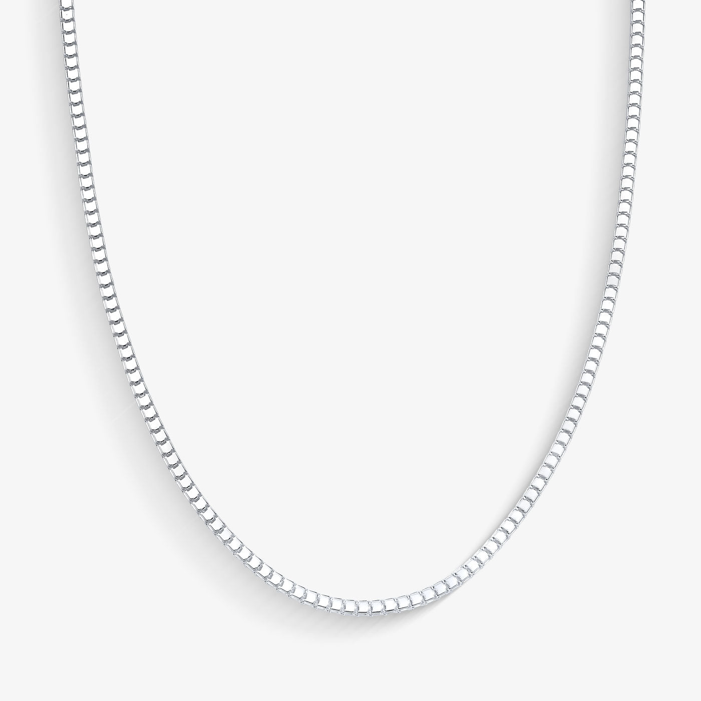 Choker Elo Cubinhos Folheado a Prata