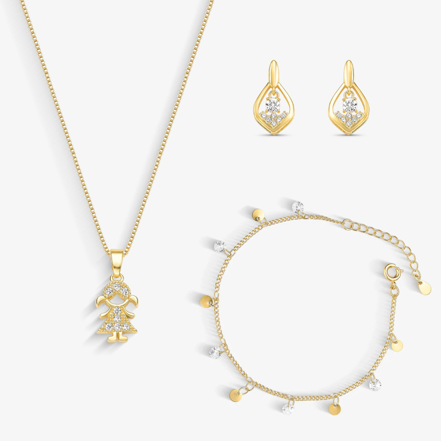 Mix Brilho que Herdei Folheado a Ouro 18k