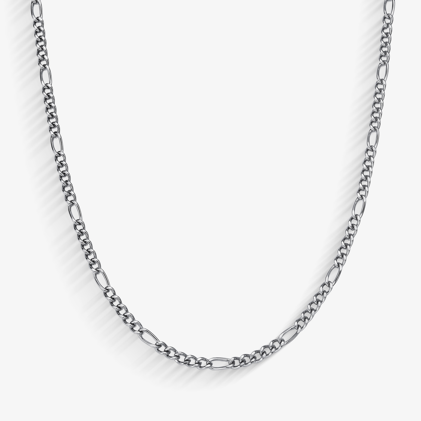 Corrente de Aço Elo Fígaro 60cm