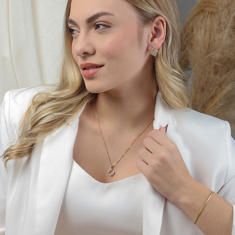 Mix Essência de Mulher Folheado a Ouro 18k