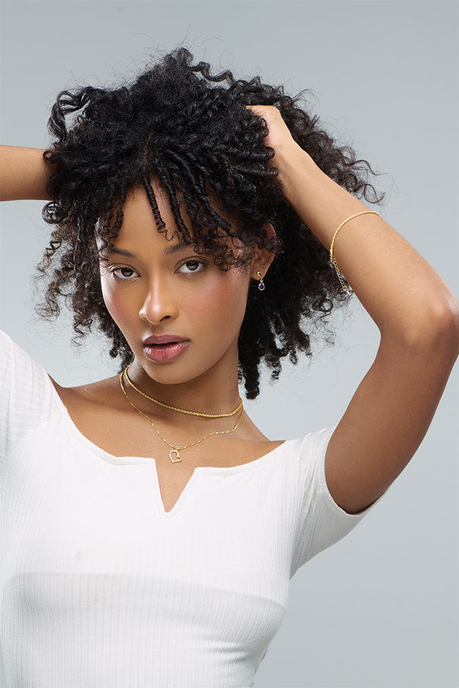 Choker Singapura Diamantado Folheado a Ouro18k