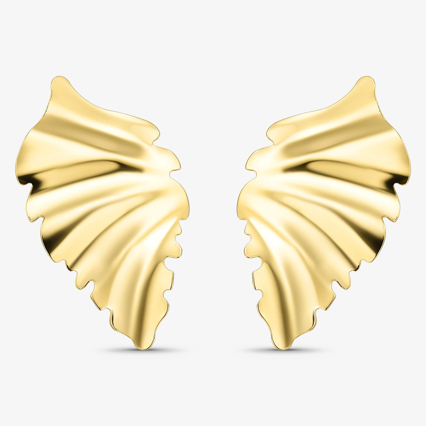 Brinco Serena Folheado a ouro 18k