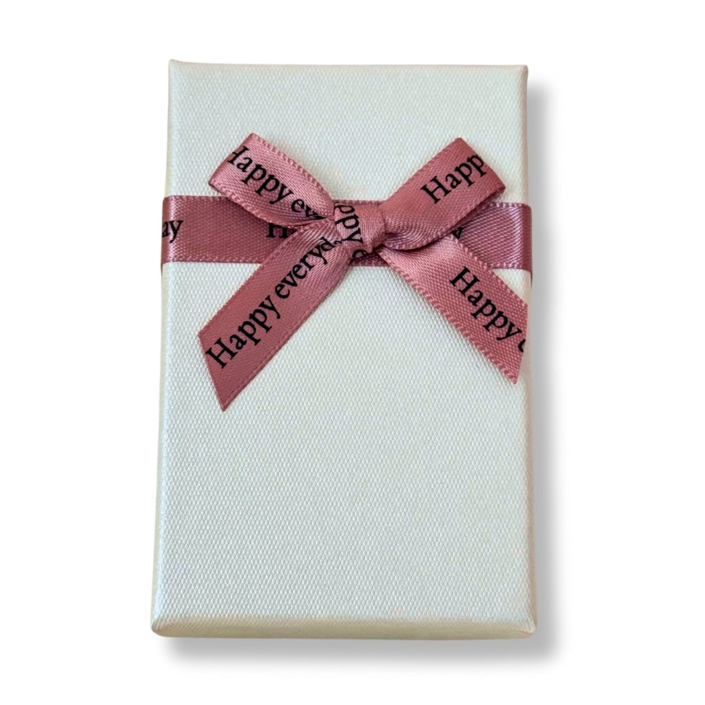 Caixa Presente Tripla Happy- Branco