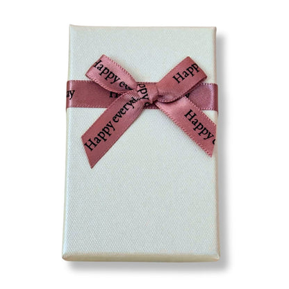 Caixa Presente Tripla Happy- Branco