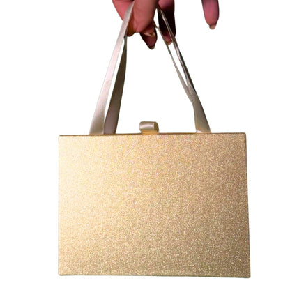 Bolsa Presente Sayuri- Dourado Glitter