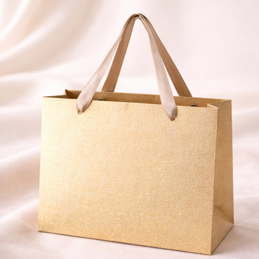 Bolsa Presente Sayuri- Dourado Glitter