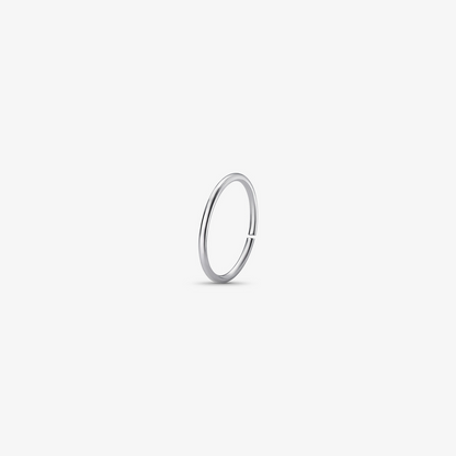 Piercing Nostril Prata Argola Lisa