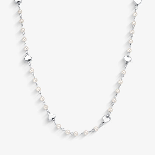 Chocker Pérola e Corações