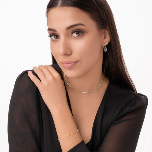 Choker Bolinhas 3mm