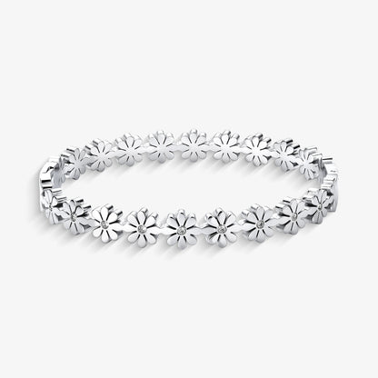 Bracelete Margarida em Aço