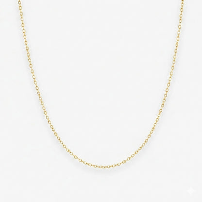 Choker Elo Português Folheado a Ouro 18k