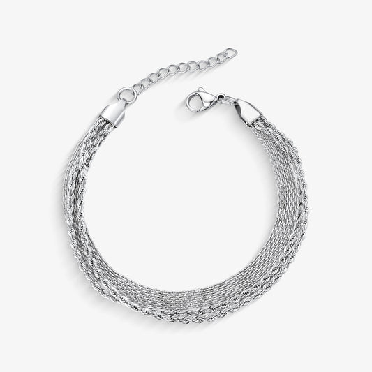 Pulseira Tripla Malha fina Torcida