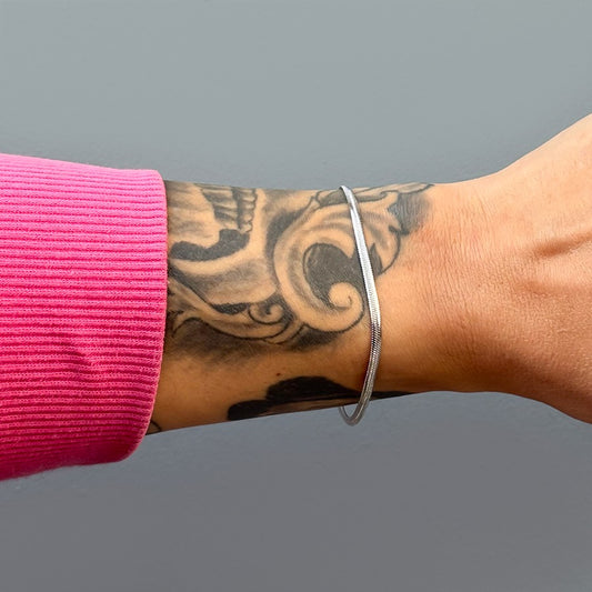 Pulseira Masculina Aço Fino Laminado