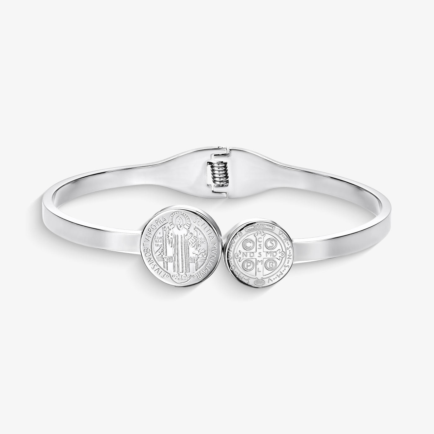 Bracelete São Bento em Aço