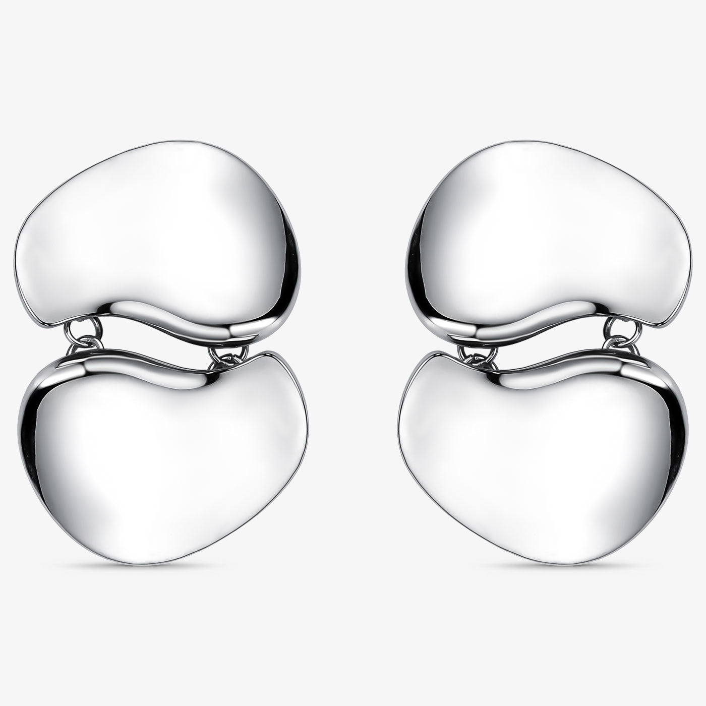 Brinco Aço Orgânico Duplo