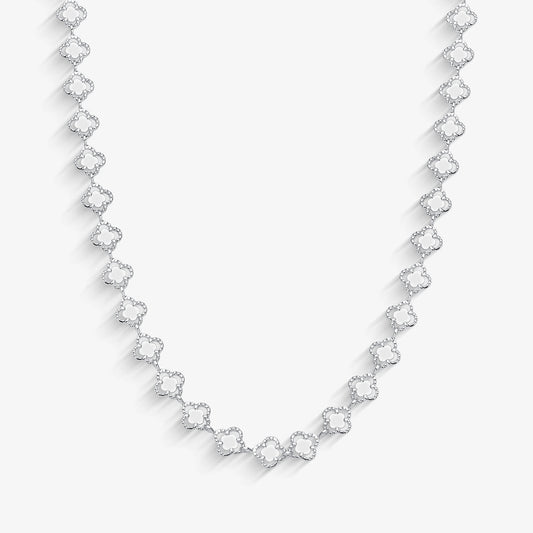 Chocker Trevo Chapinha Vazado