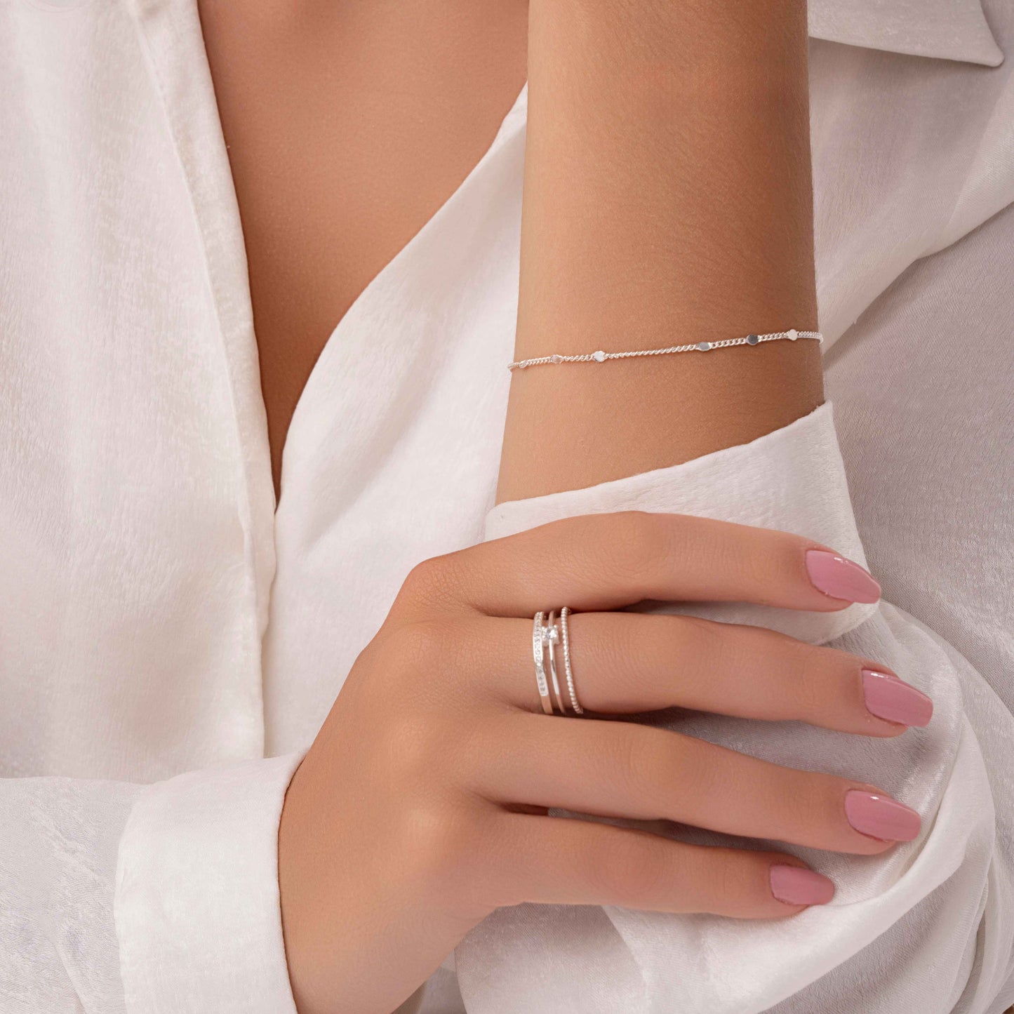 Pulseira Chapa Redonda