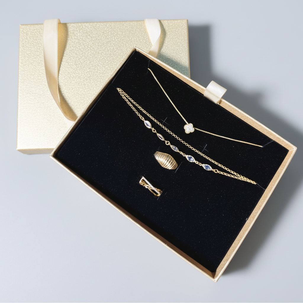 Bolsa Presente Sayuri- Dourado Glitter