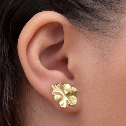 Brinco Aspen Folheado a Ouro 18k