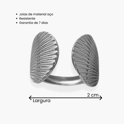 Anel Aço Regulável Oceane