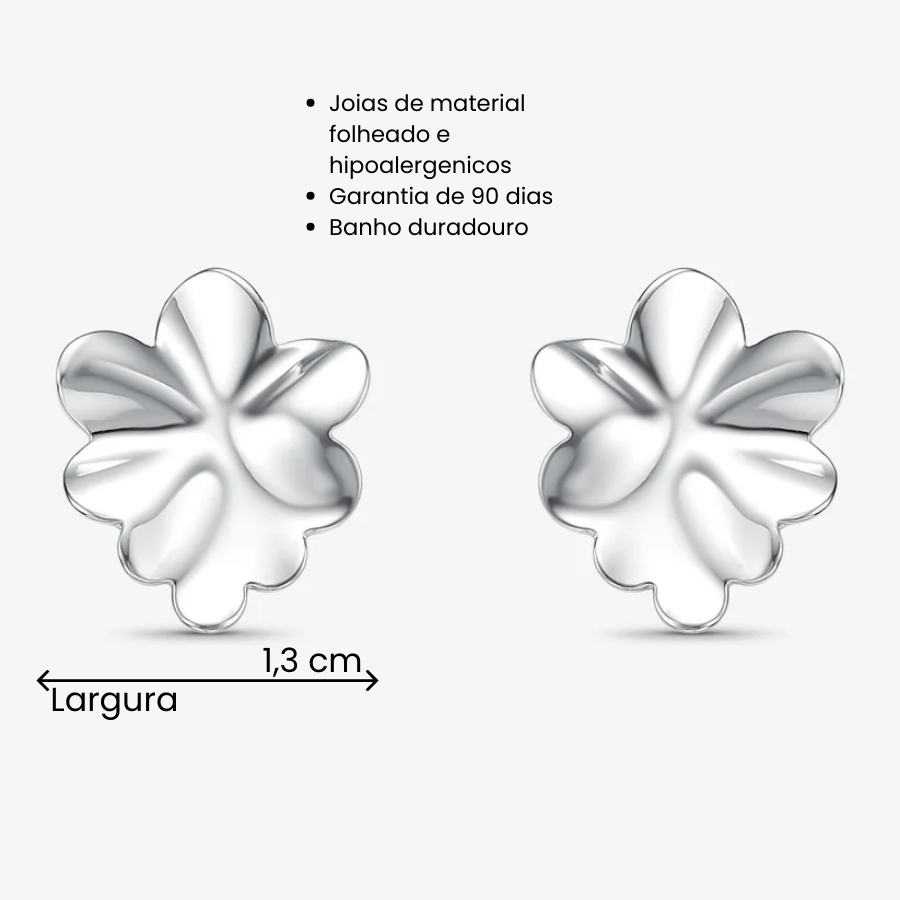 Brinco Aspen Folheado a Prata