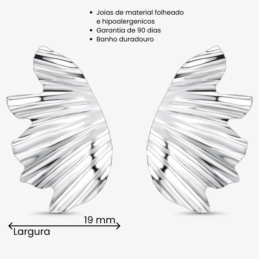 Brinco Lyria Folheado a Prata