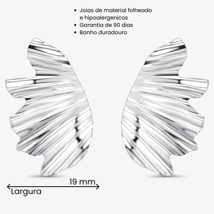 Brinco Lyria Folheado a Prata