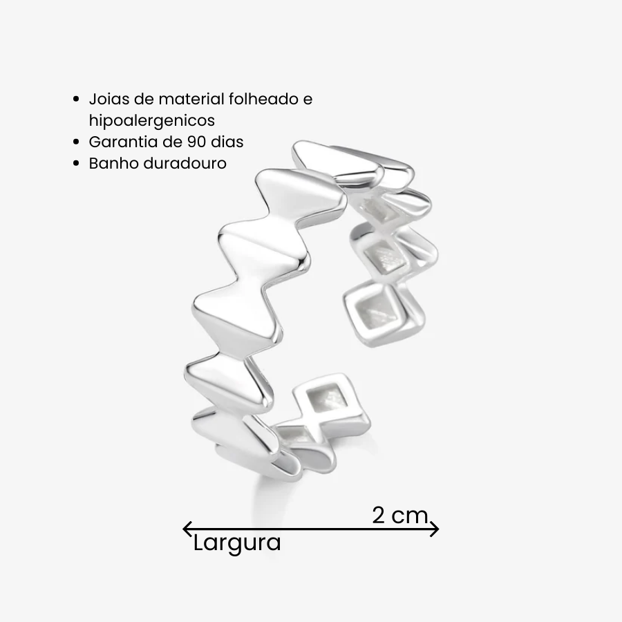 Anel Regulável Coroa
