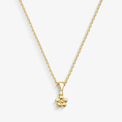 Colar Infantil Flor Folheado a Ouro 18k