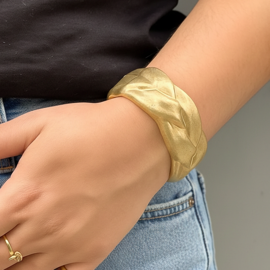 Bracelete Aurélia Fosco Dourado