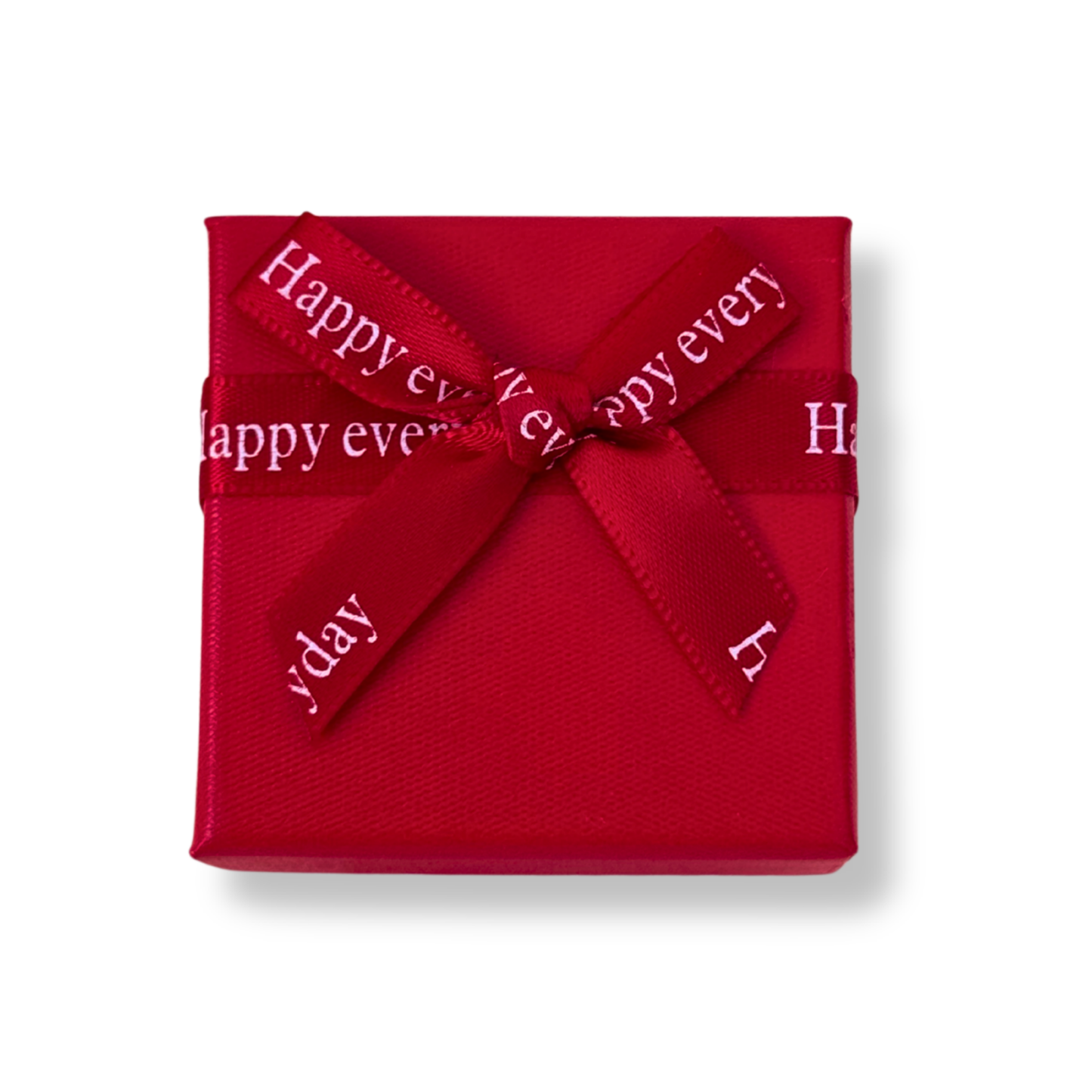 Caixa de Presente Happy-Vermelho
