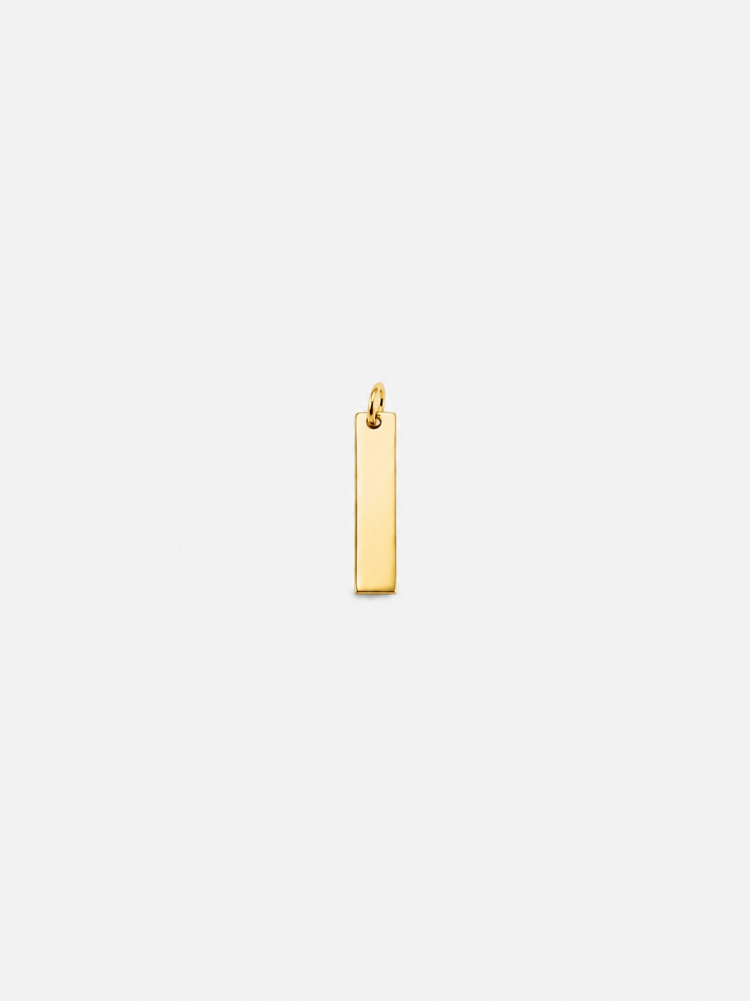 Colar Plaquinha Personalizado Folheado a Ouro 18k