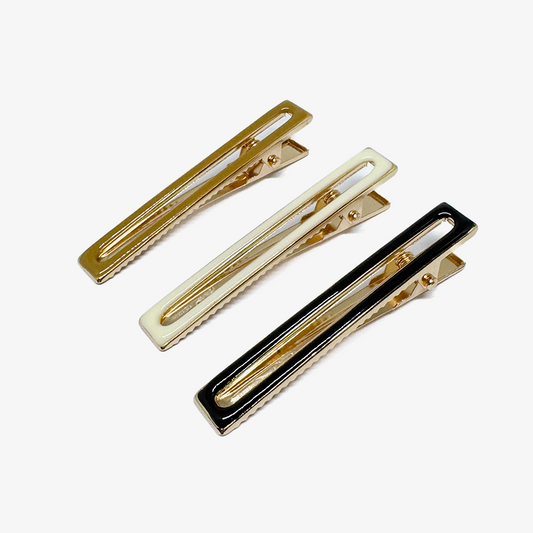 Kit Presilhas de Cabelo Retangular