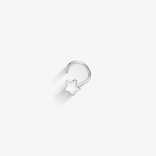 Piercing Nostril Aço Estrela P