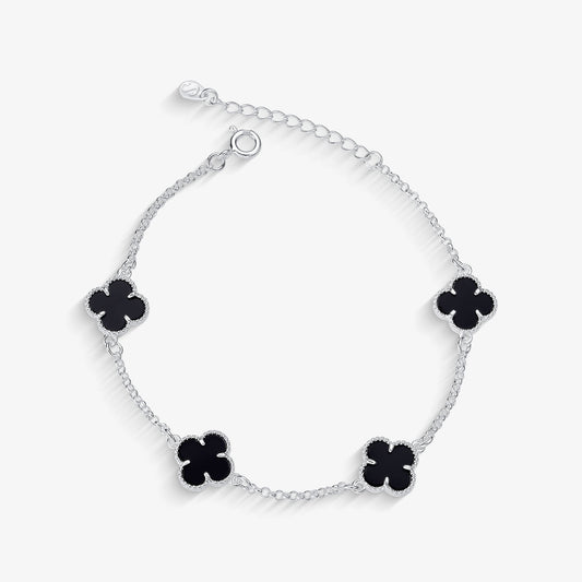 Pulseira Trevo Preto