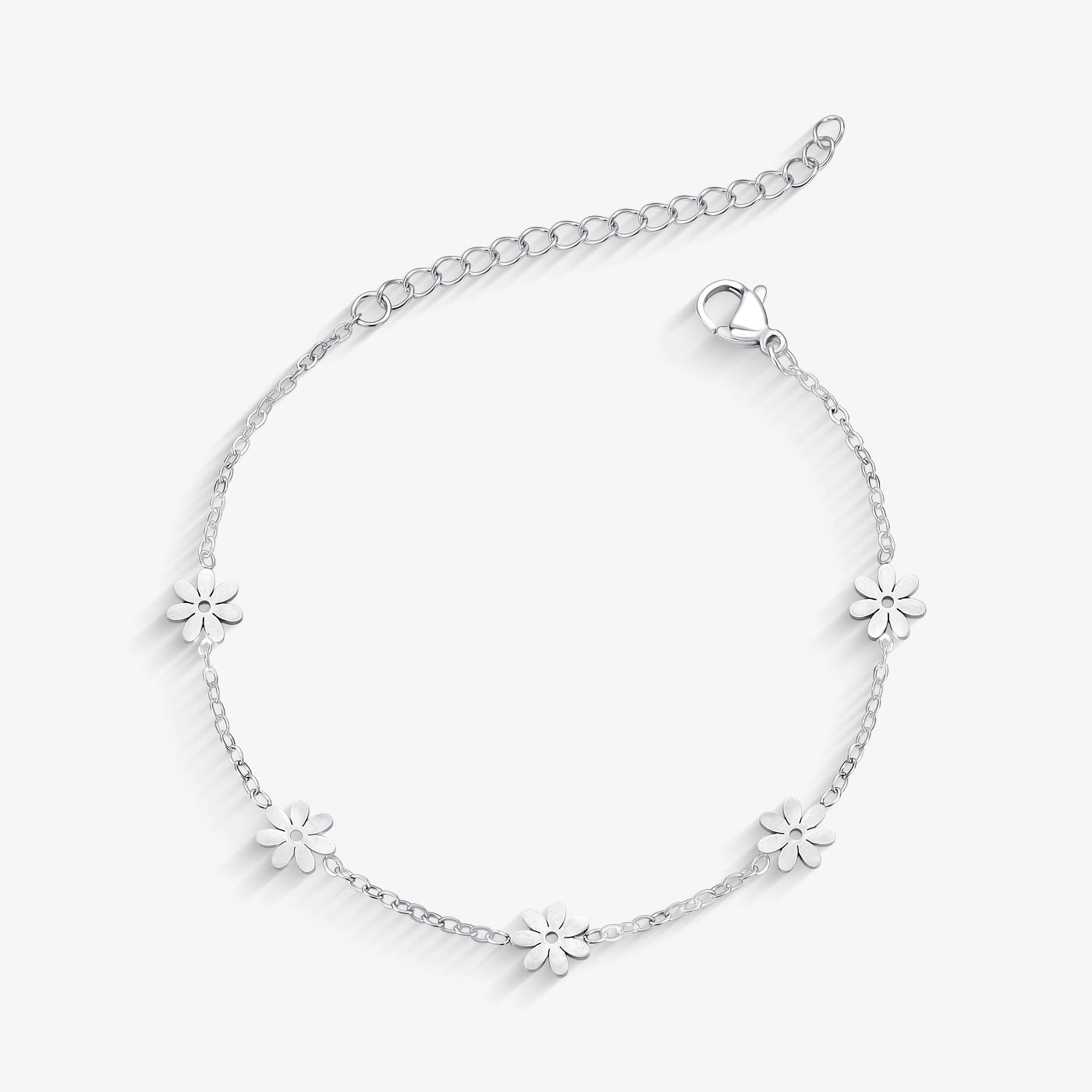 Pulseira Aço Base Margarida