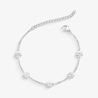 Pulseira Aço Base Margarida