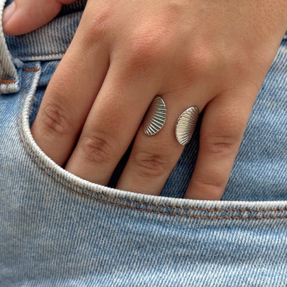 Anel Aço Regulável Oceane